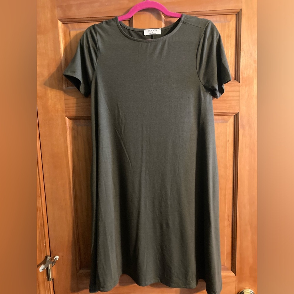 Zenana short sleeve dress